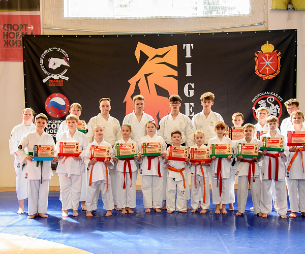 Наши юные спортсмены клуба «Tiger» вновь показали высший класс!