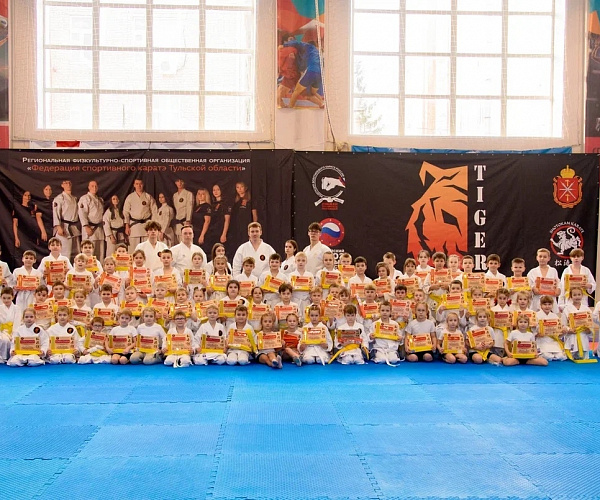 1 февраля в нашем клубе «Tiger» состоялось важное событие — учебно-аттестационный семинар и последующая техническая аттестация на жёлтые, оранжевые, красные и зелёные пояса